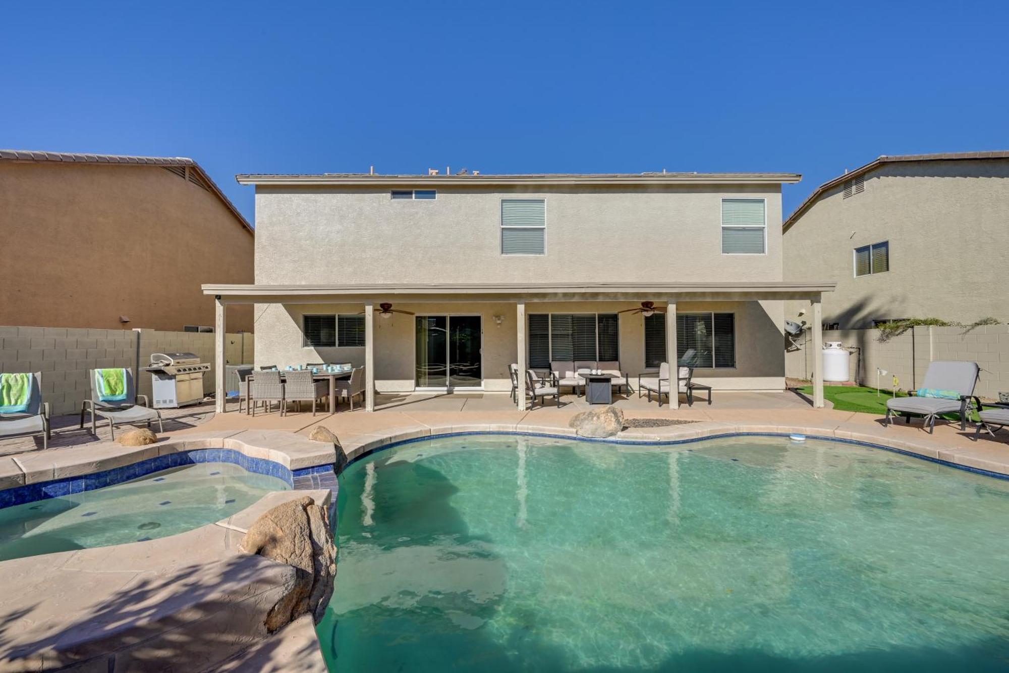 Spacious Arizona Home Pool, 9 Mi To San Tan Mtn Queen Creek Экстерьер фото