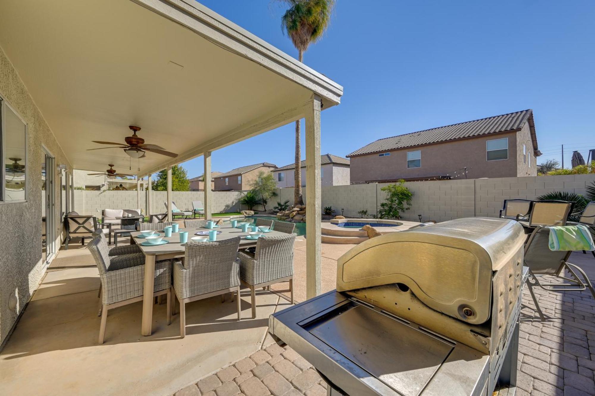 Spacious Arizona Home Pool, 9 Mi To San Tan Mtn Queen Creek Экстерьер фото