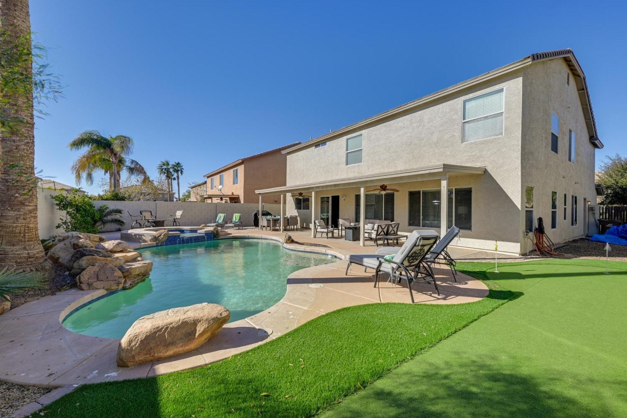 Spacious Arizona Home Pool, 9 Mi To San Tan Mtn Queen Creek Экстерьер фото